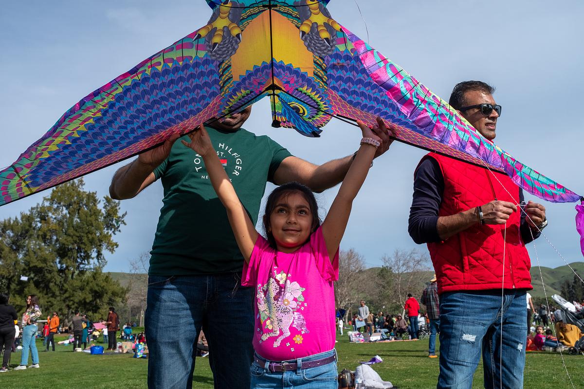 Kites Finally Fly in Fremont for Sankranti Kites Finally Fly in Fremont for Sankranti
